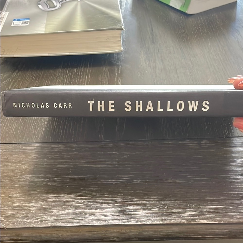 The Shallows Classic Hardcover Book by Nicholas Carr